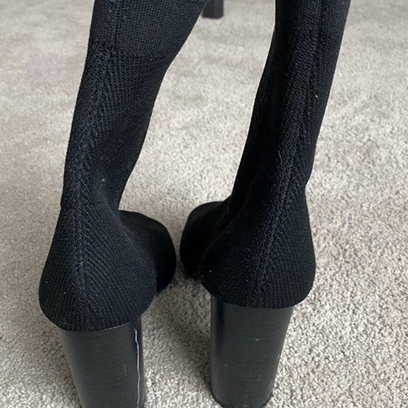 Mossimo Supply Co Open Toe Sock Heels - Picture 3 of 4